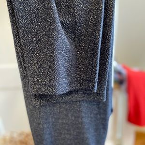 Blue spec pencil cut dress pants